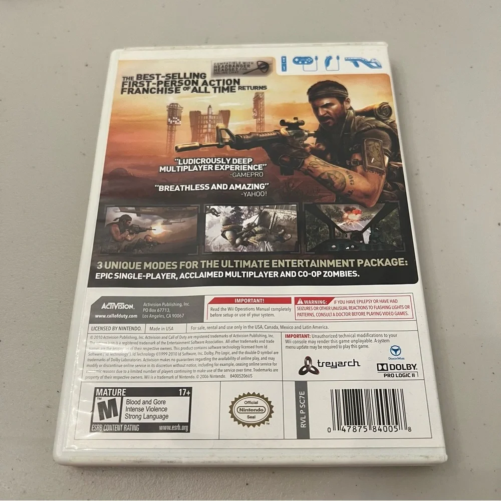 Call of Duty: Black Ops for Wii